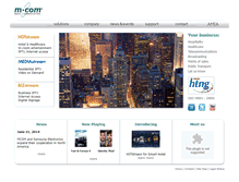 Tablet Screenshot of mcom.gr